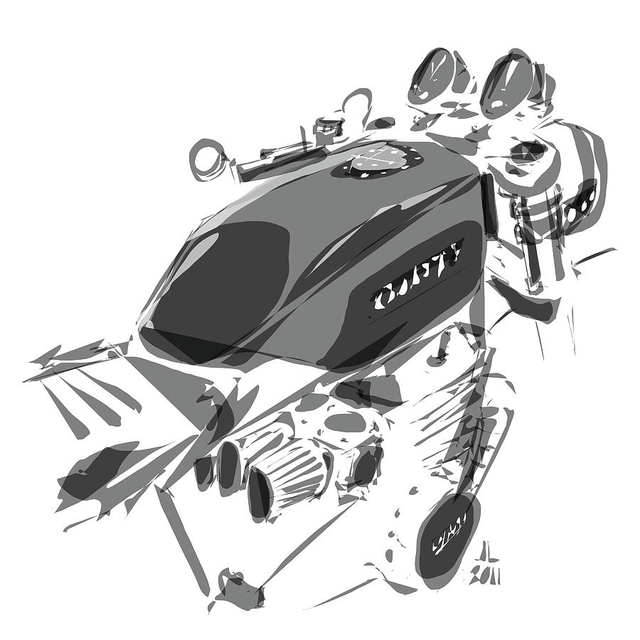 900x900 cafe drawing - Drawing Cafe