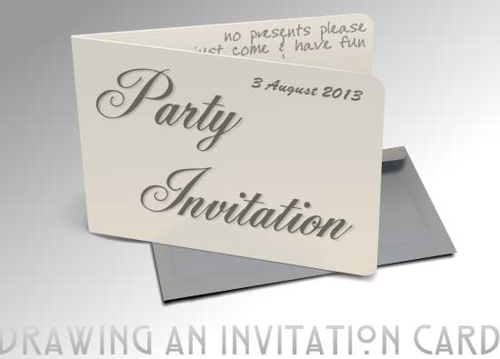550x395 Drawing An Invitation Card Tips And Tricks - Drawing Card