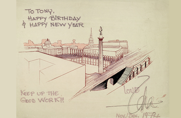 700x455 drawing and birthday card from zaha hadid - Drawing Card