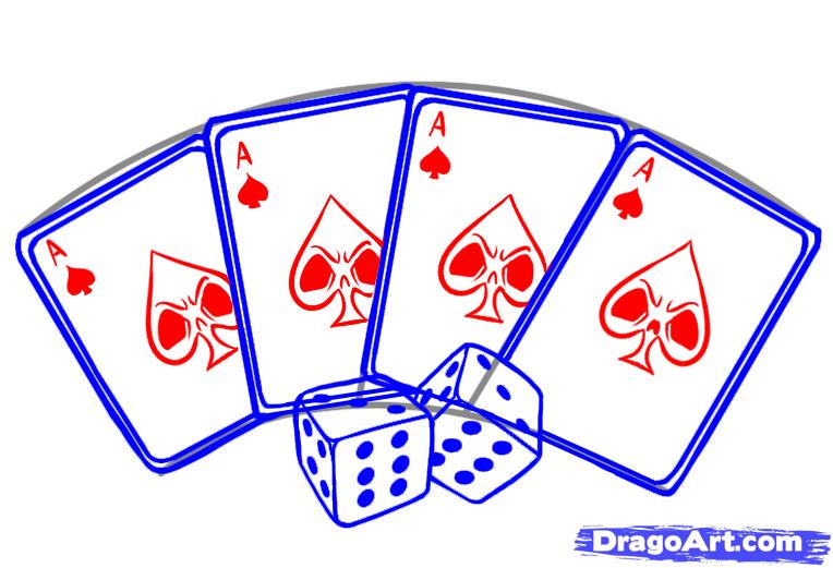 764x521 How To Draw Cards, Step - Drawing Card