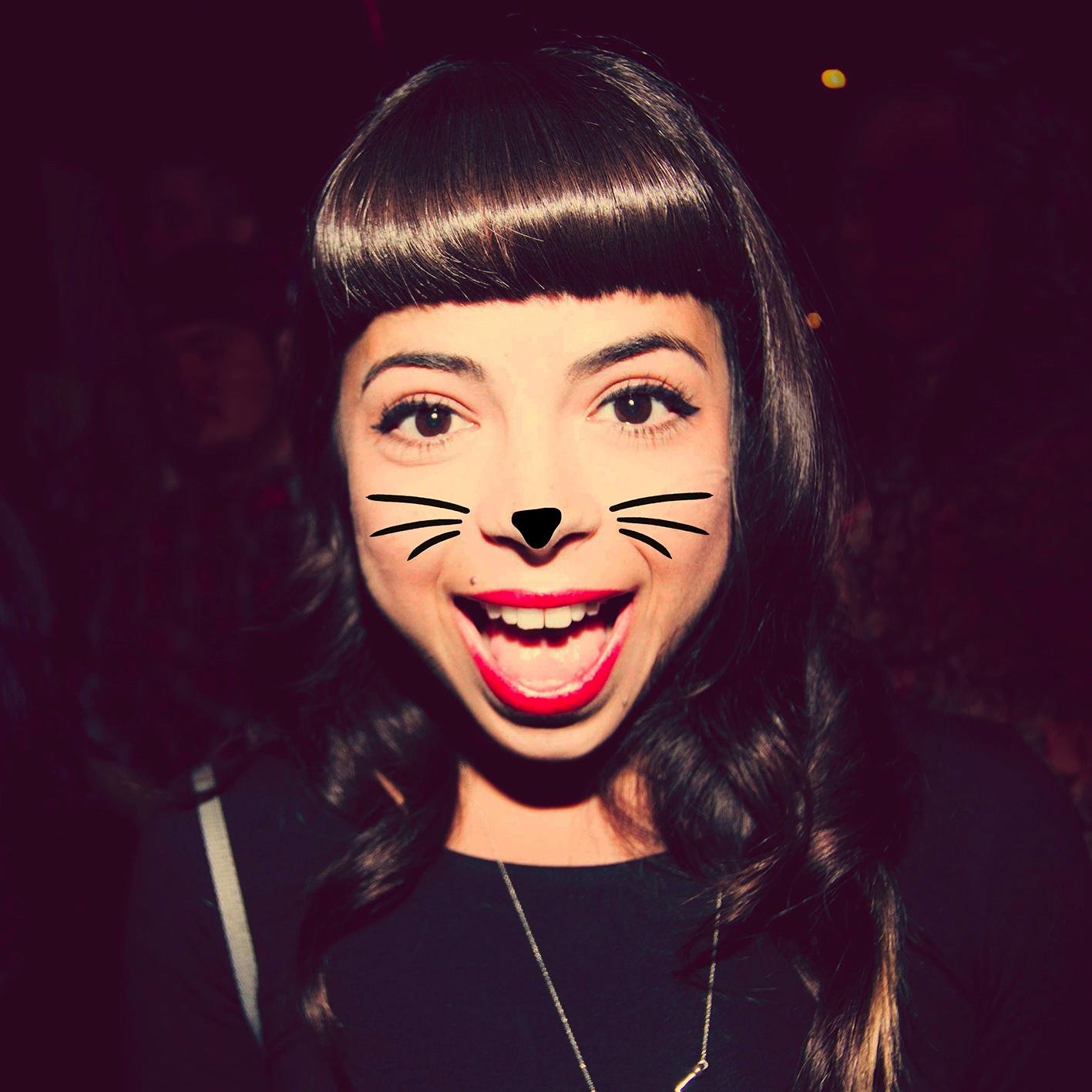Drawing Cat Whiskers On Your Face at