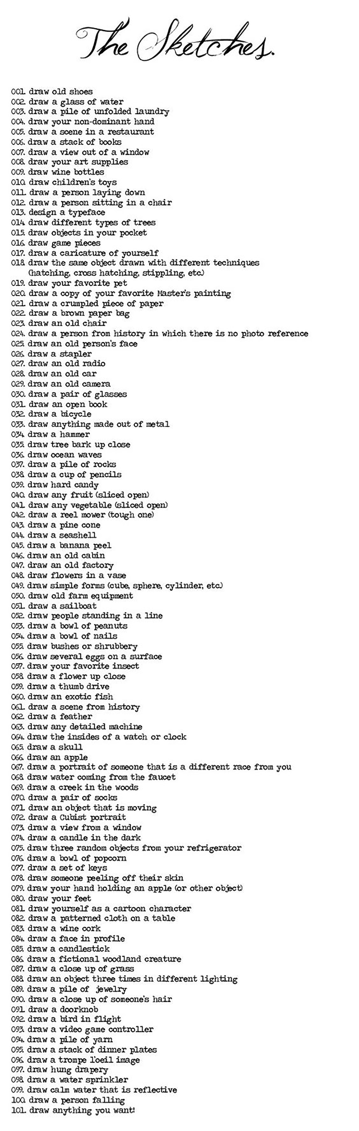 1200x3772 august drawing challenge where creativity works - Drawing Challenge