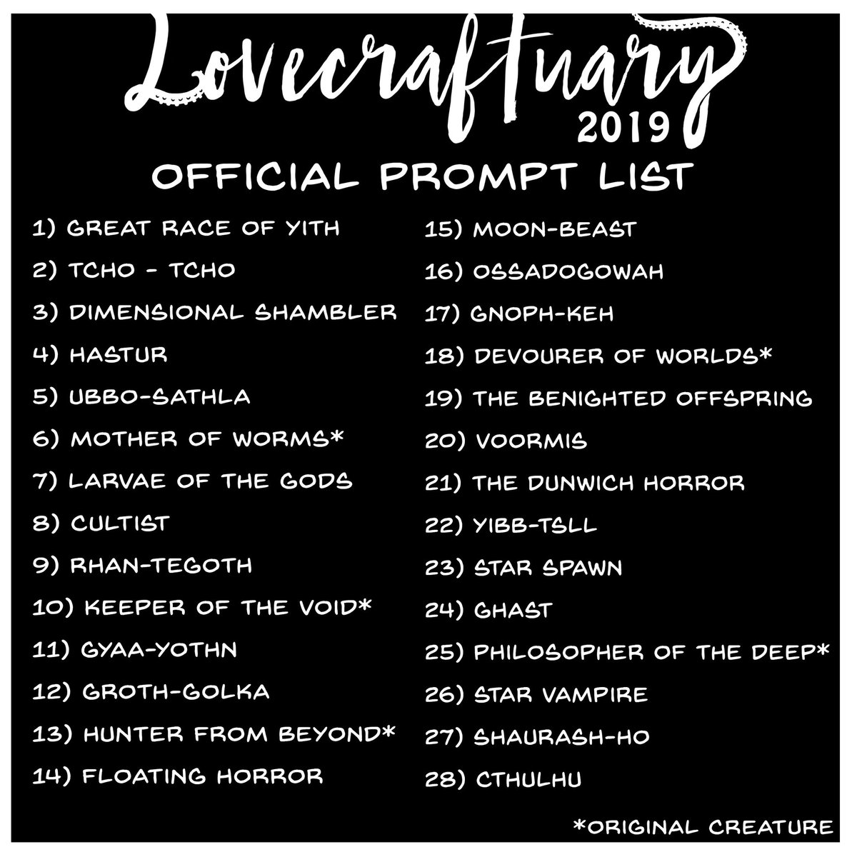 1200x1200 lovecraftuary drawing challenge - Drawing Challenge