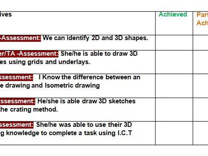 700x525 And Drawings Assessment Checklist - Drawing Checklist