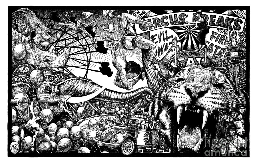 900x582 Circus Breaks Drawing - Drawing Circus