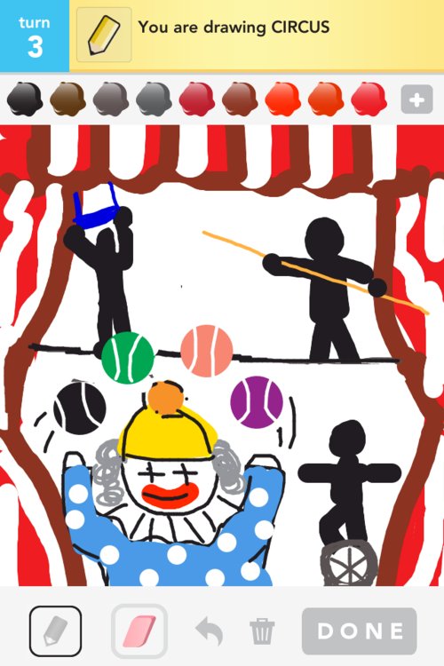 500x750 Circus Drawings - Drawing Circus