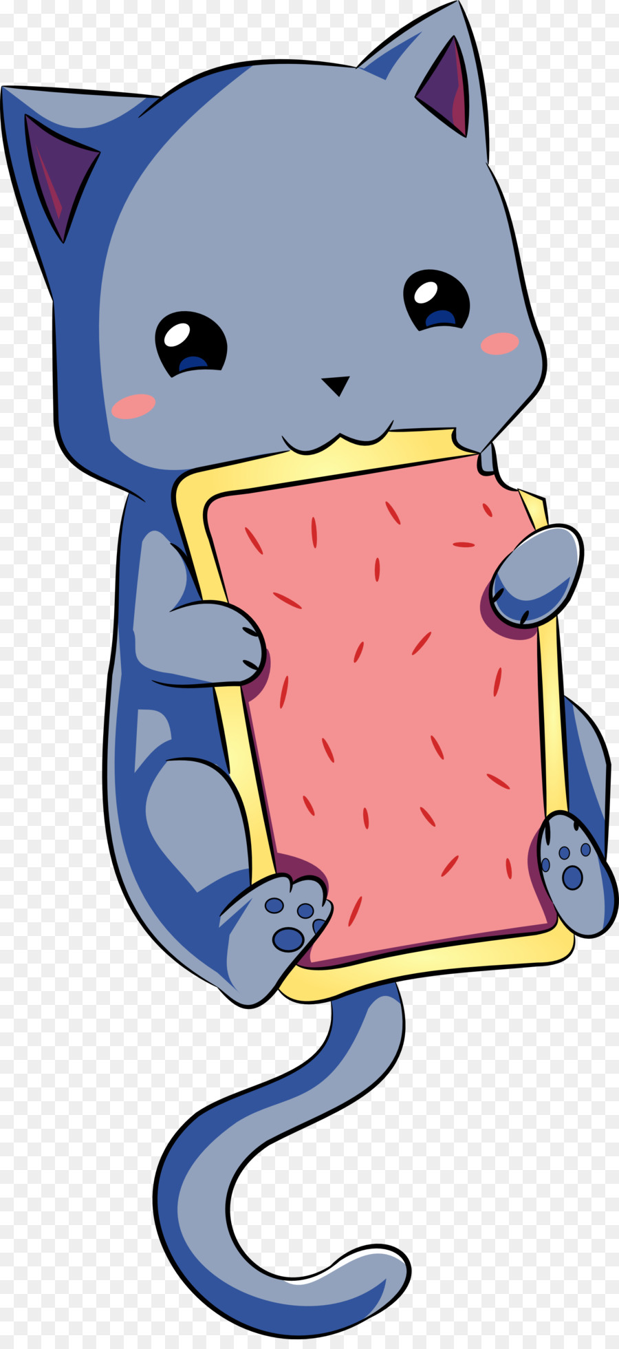 900x1960 Cat, Kitten, Drawing, Transparent Png Image Clipart Free Download - Drawing Clipart Free