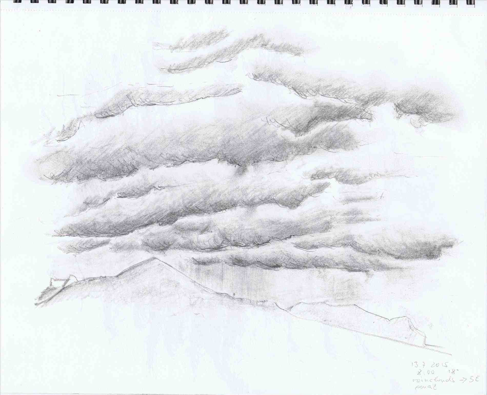 Cirrus Clouds Drawing at Explore collection of