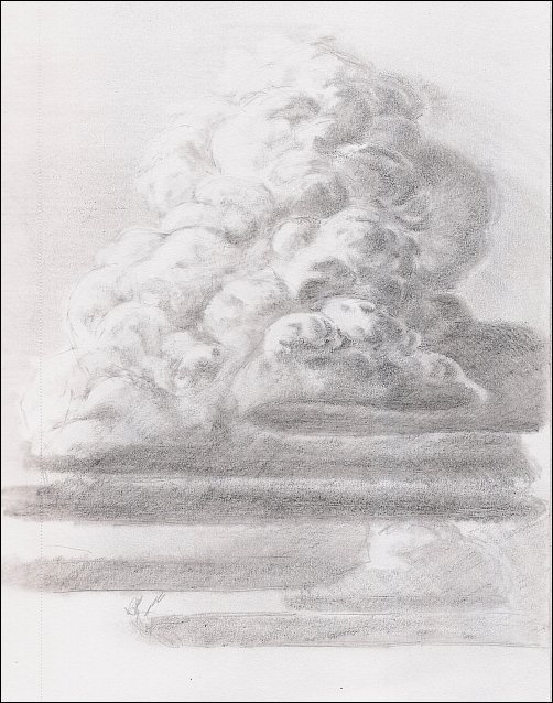 502x638 How To Draw Thunderhead Clouds - Drawing Clouds With Pencil