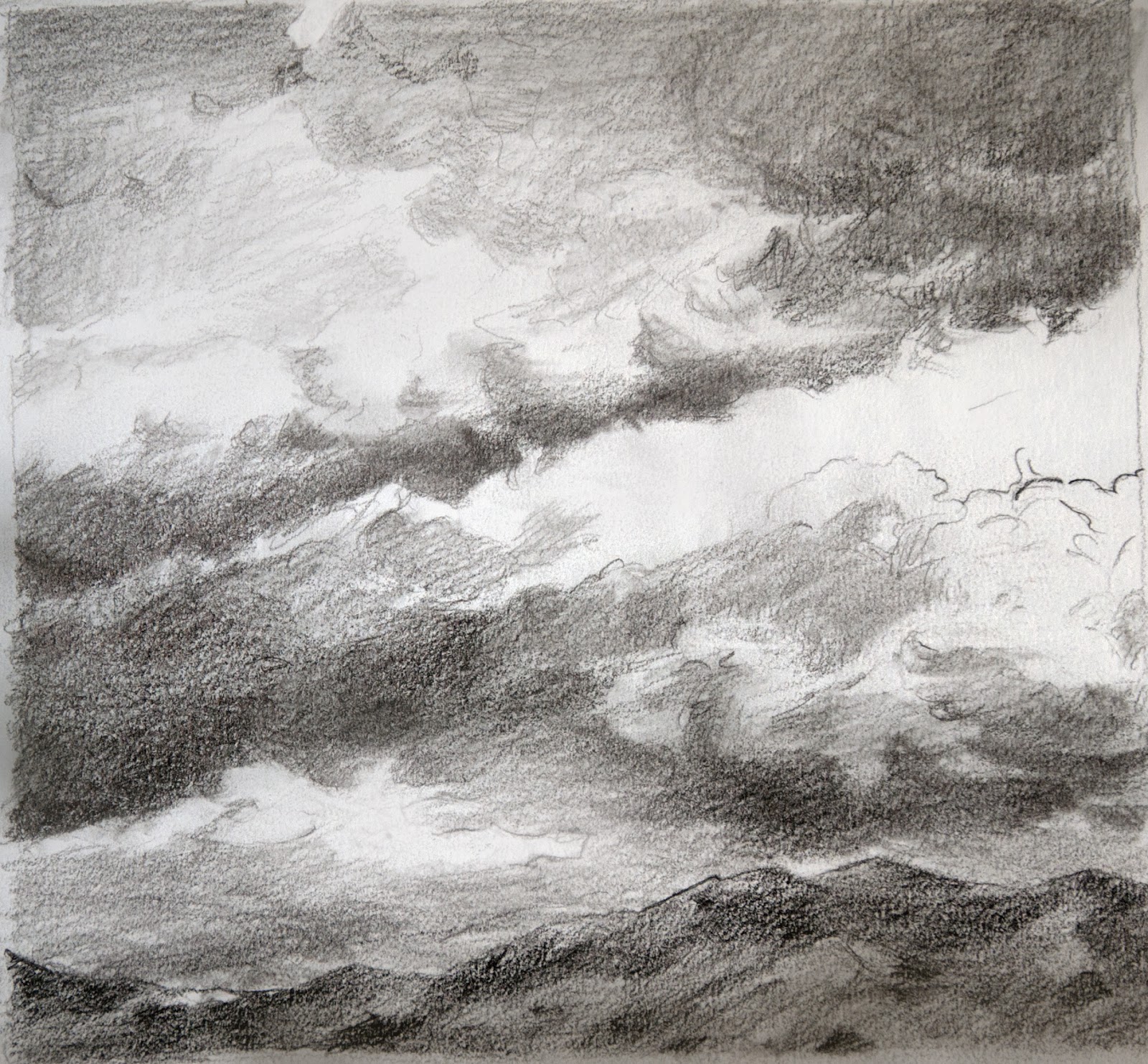 Drawing Clouds With Pencil at Explore collection