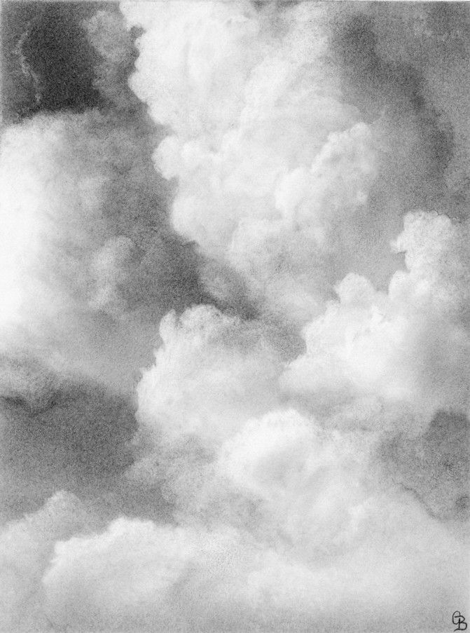 671x903 Clouds Pencil Drawing - Drawing Clouds With Pencil