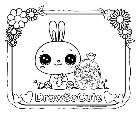 454x388 Coloring Pages Draw So Cute - Drawing Coloring