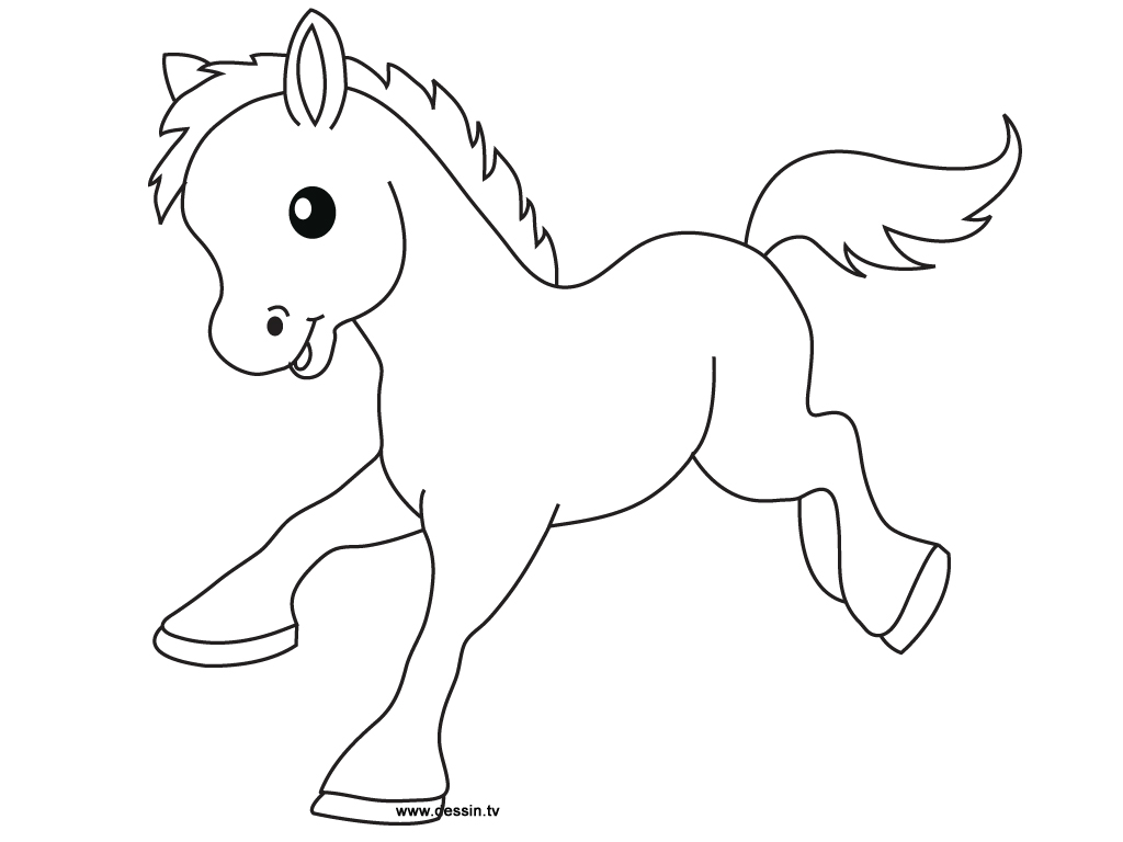 1024x768 Coloring Little Pony - Drawing Coloring