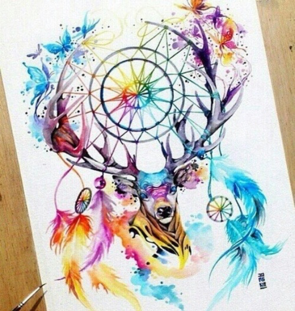 1000x1054 Dream Catcher Drawing Colour Archives - Drawing Colour