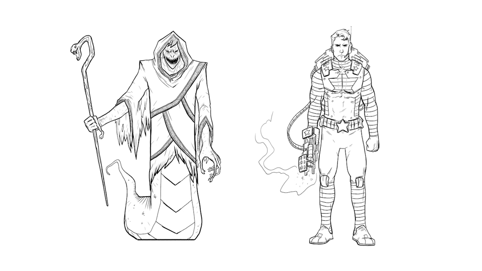 960x540 drawing good and evil comic book characters - Drawing Comic Book Characters