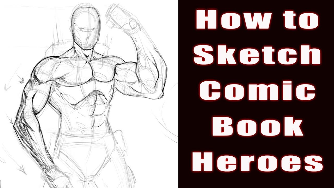 1280x720 How To Draw - Drawing Comic Book Characters