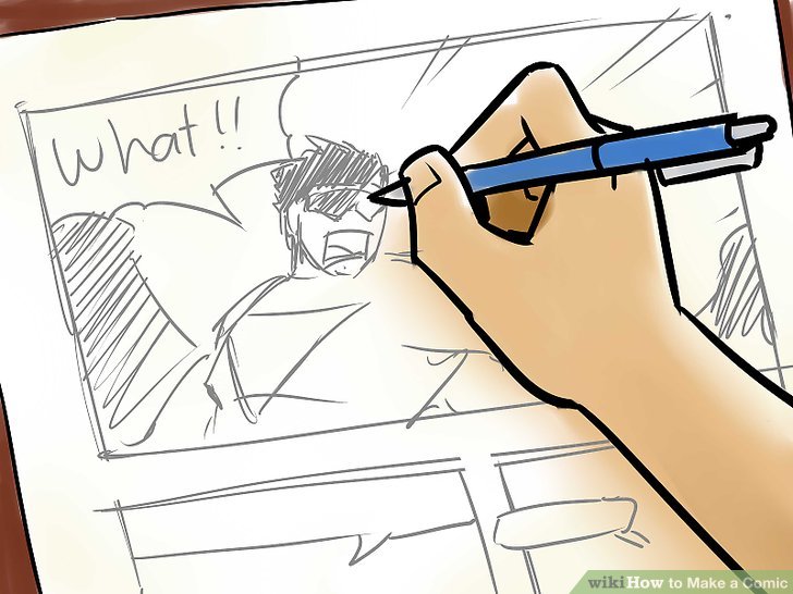 728x546 How To Make A Comic - Drawing Comics