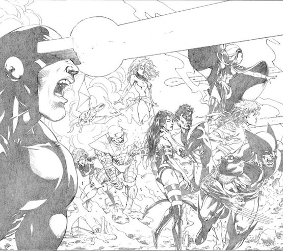 555x492 Dave Ross - Drawing Comics