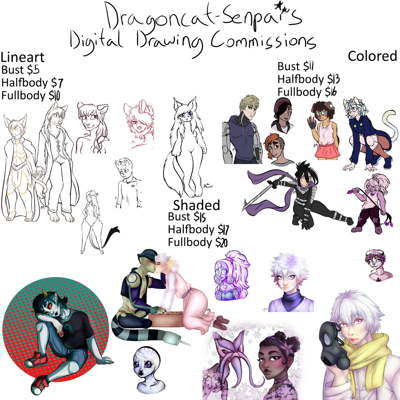 1280x1280 Digital Drawing Commissions - Drawing Commissions