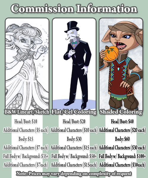500x600 Drawing Commissions Free Download - Drawing Commissions