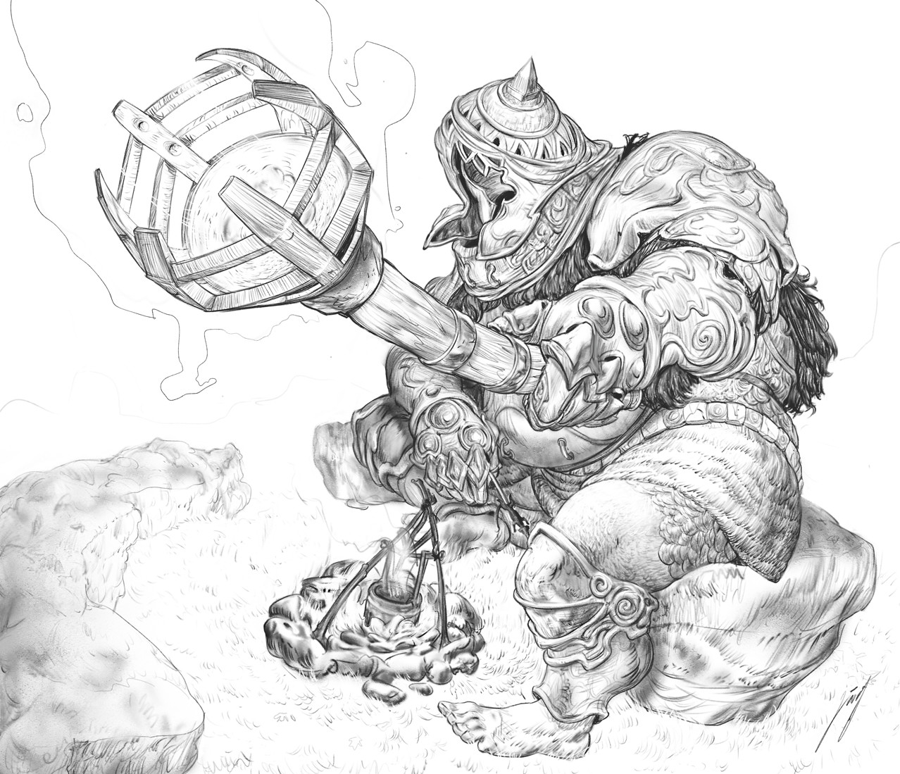 1278x1099 John Silva - Drawing Commissions