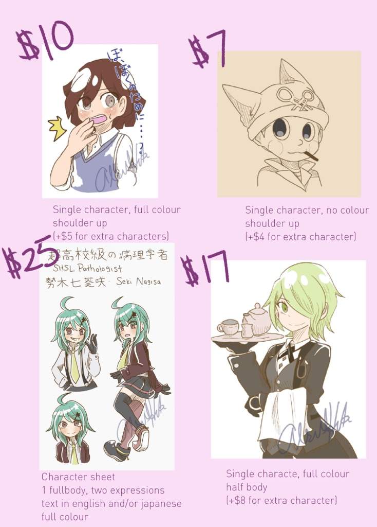 734x1024 Commissions Open!! Danganronpa Amino - Drawing Commissions