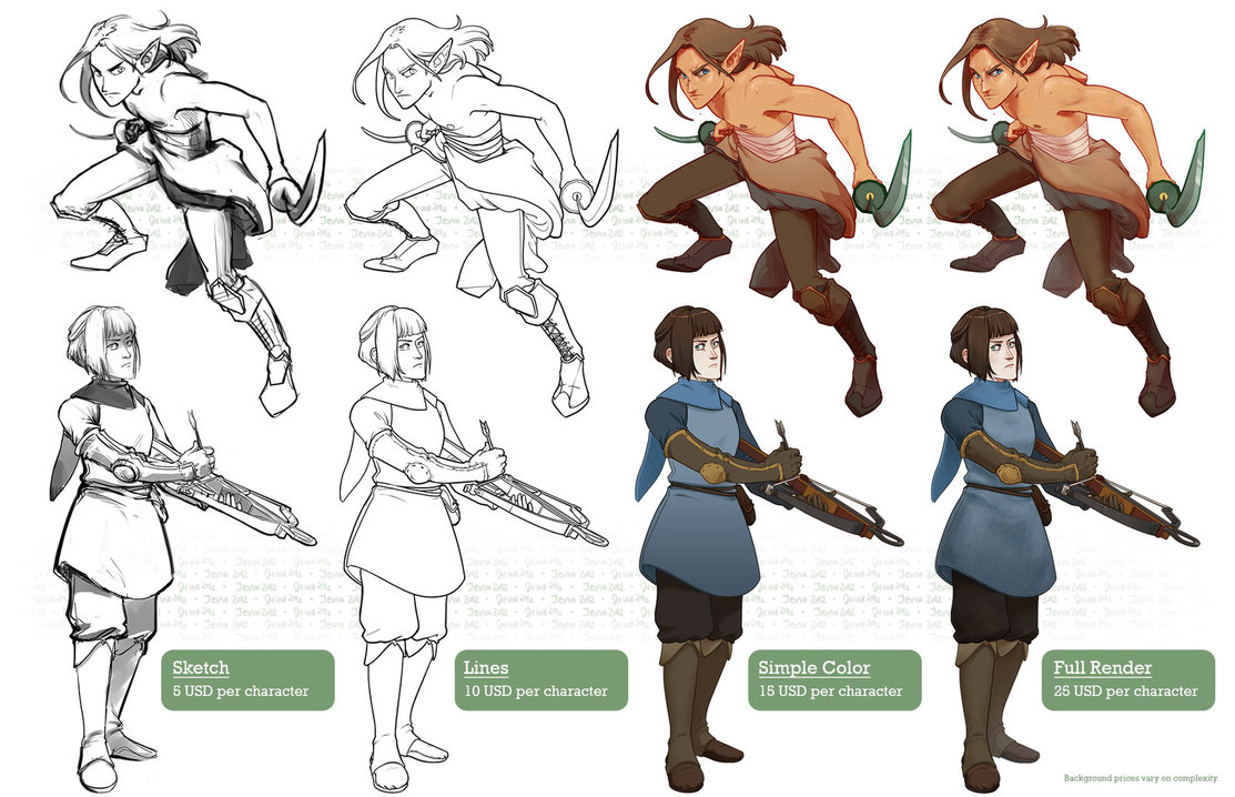 1113x718 Ic - Drawing Commissions Prices