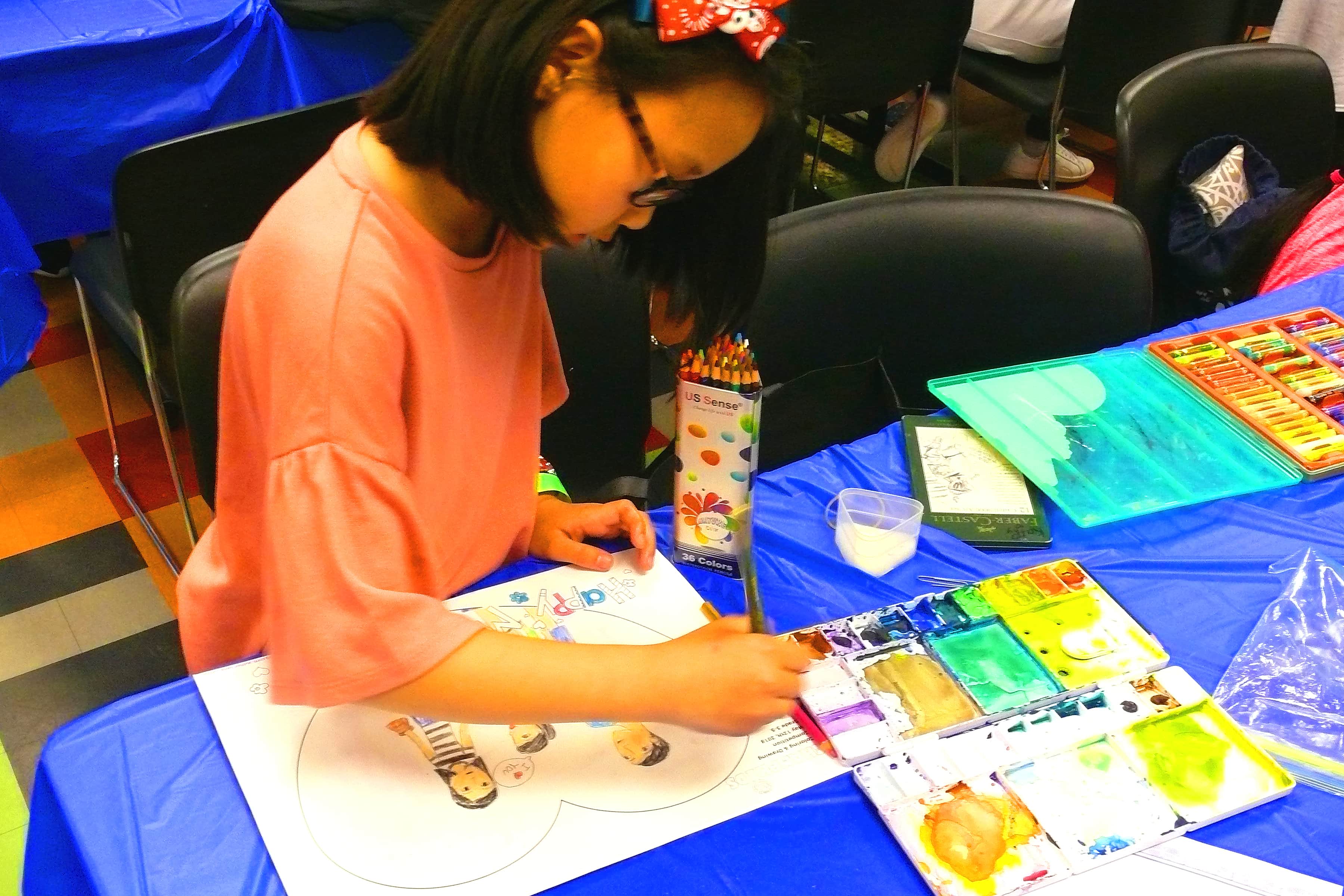 3600x2400 first champkids coloring drawing competition a success - Drawing Competition