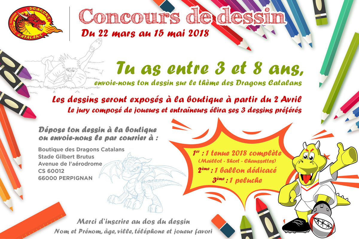 1200x800 dragons catalans news march drawing competition - Drawing Competition