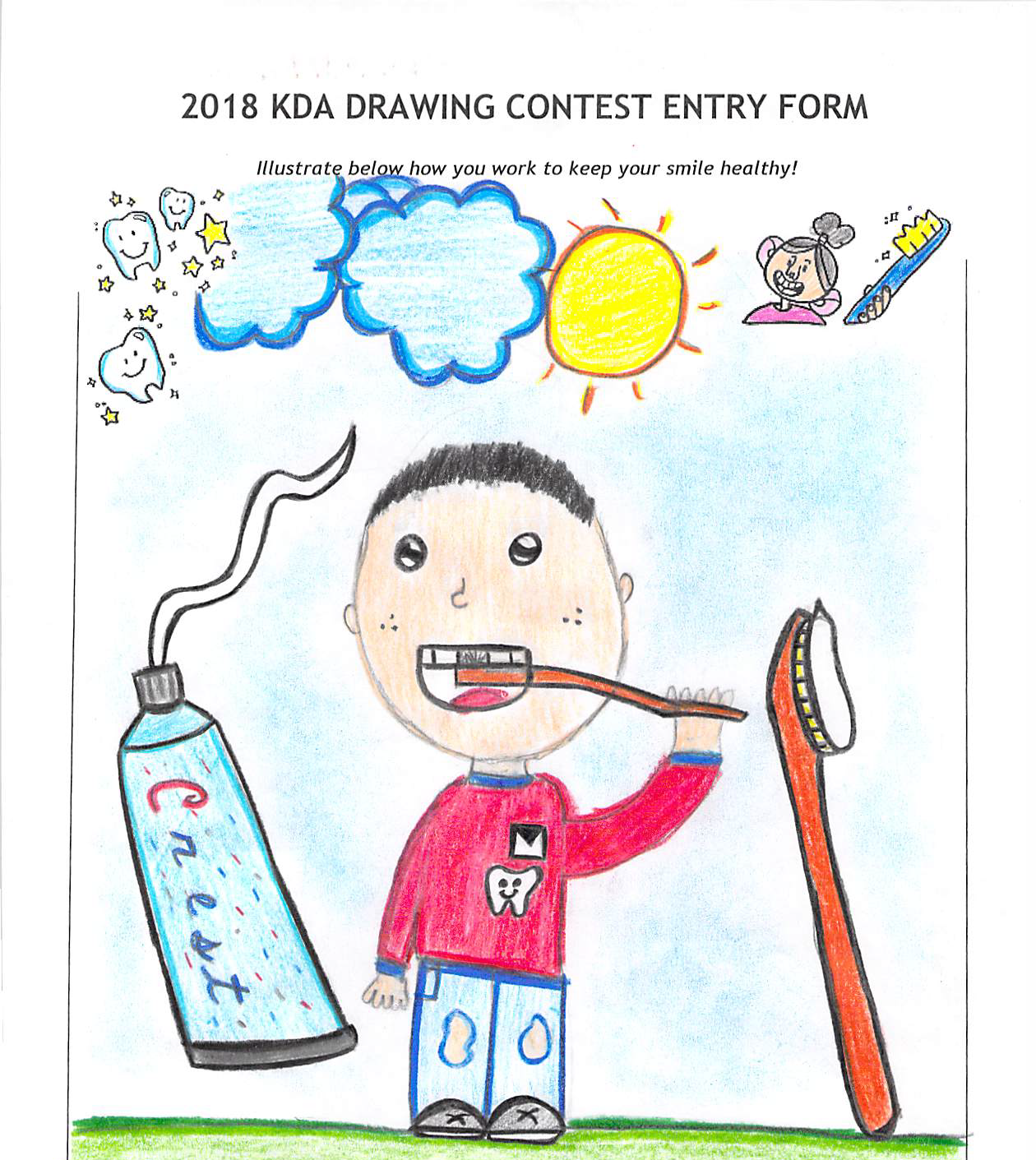 1260x1411 kda announces ncdhm drawing contest winners - Drawing Contest