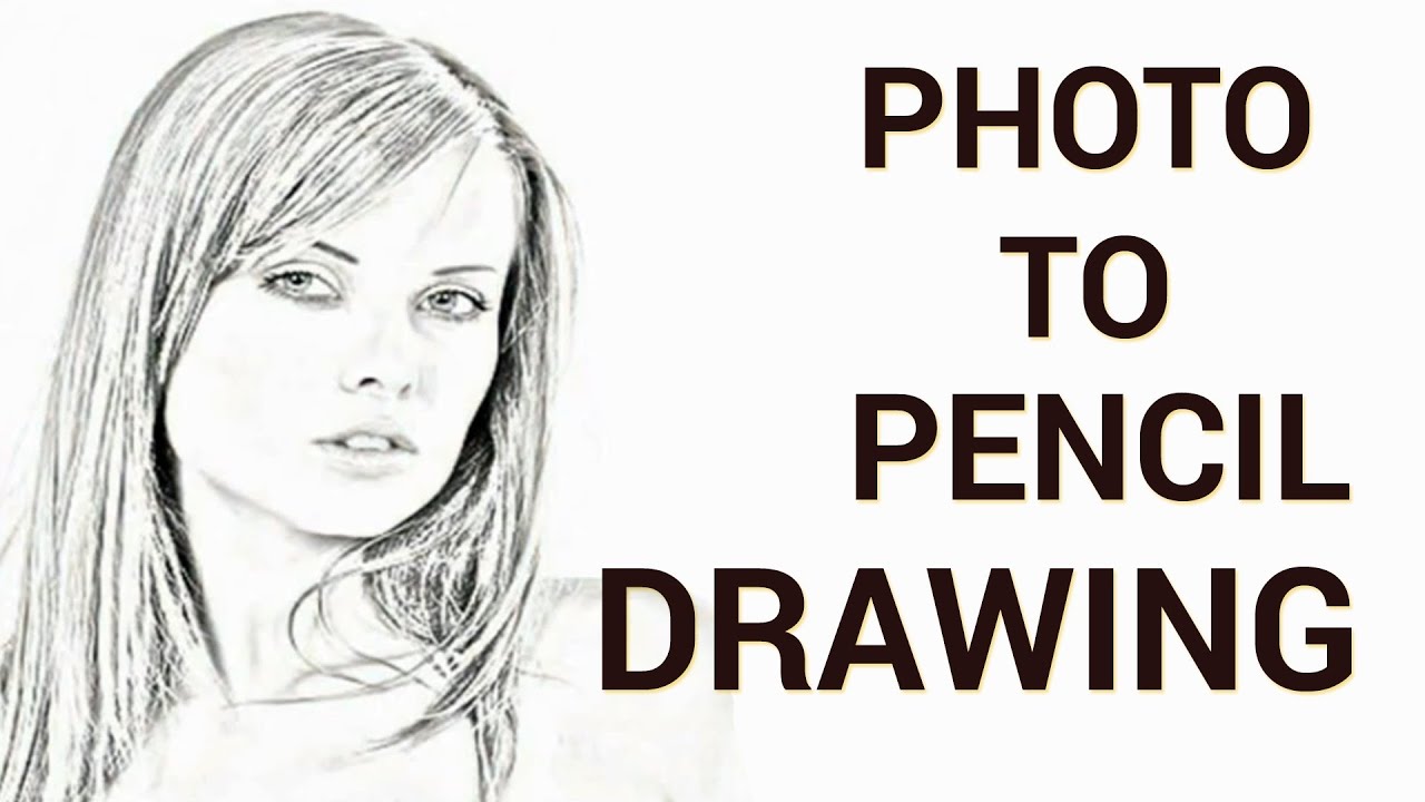 1280x720 How To Convert A Photo To A Pencil Drawing In Adobe Photoshop - Drawing Converter