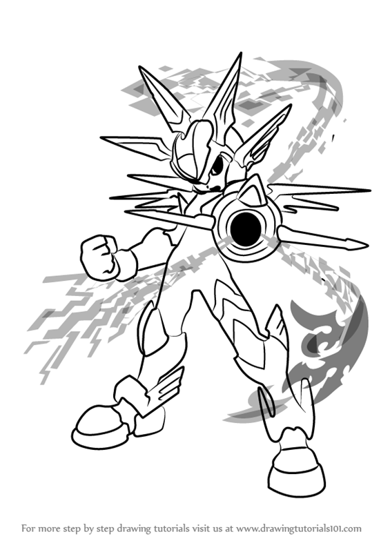 565x800 learn how to draw copy x from mega man zero - Drawing Copy