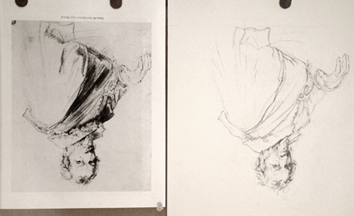 500x306 old master drawing copy van dyck - Drawing Copy