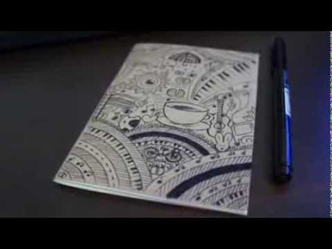 480x360 special notebook cover drawing for coffeebark homeroaster - Drawing Cover