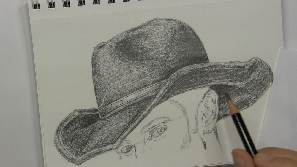 1000x563 How To Draw A Cowboy Hat Let's Draw People - Drawing Cowboy