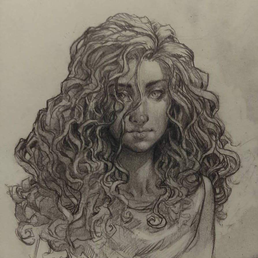 894x894 zen and the art of drawing curls - Drawing Curls