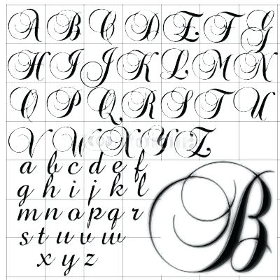 Drawing Cursive Letters at PaintingValley.com | Explore ...