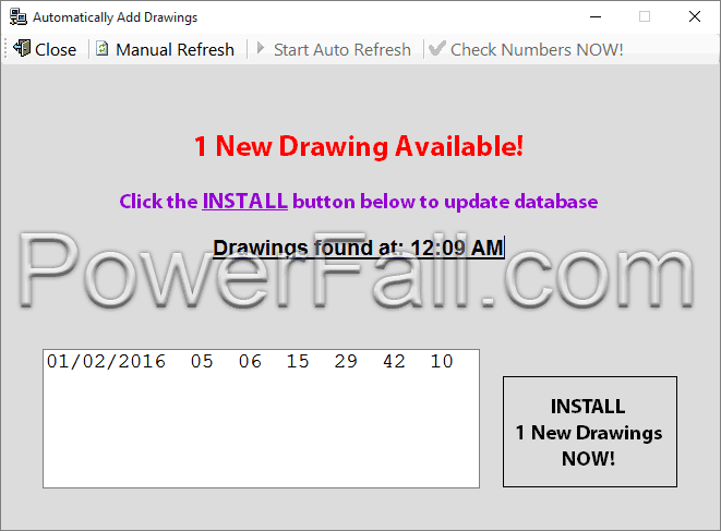 661x487 automatically download and install all past powerball and mega - Drawing Database
