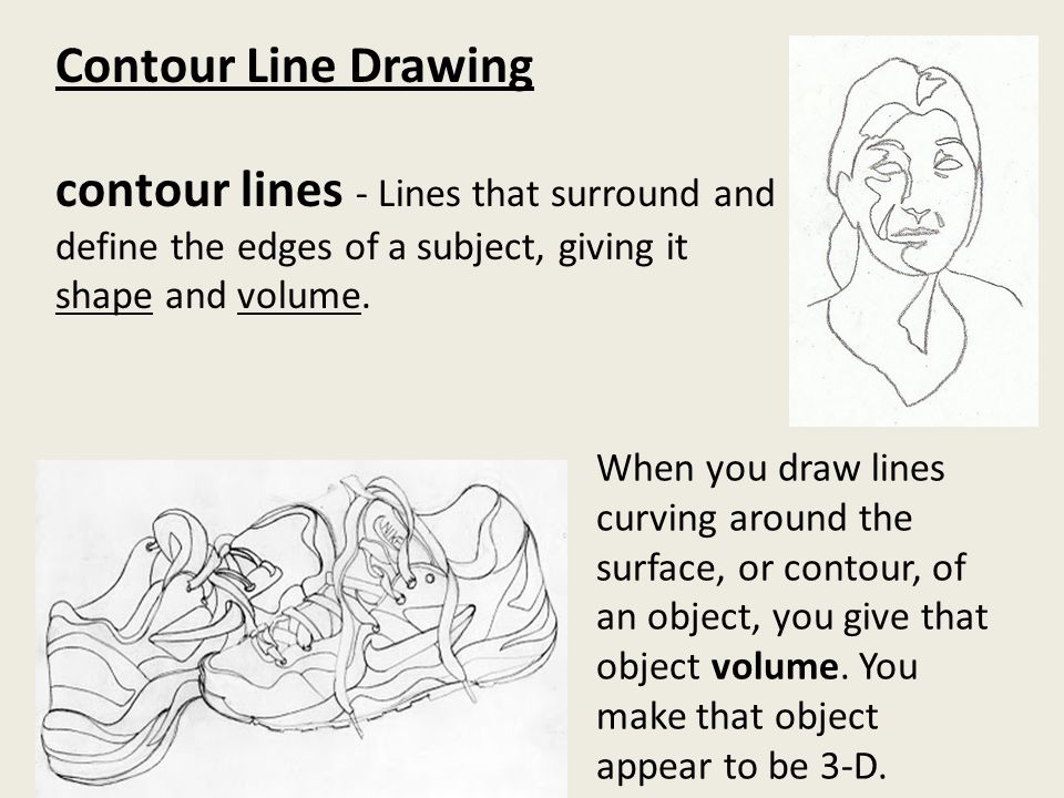 960x720 Contour Line Drawing Contour Lines - Drawing Definition