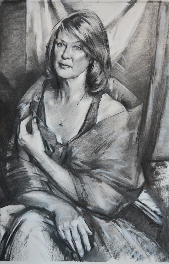 642x1000 drawing demo from russian artist olga kiehn on october - Drawing Demo