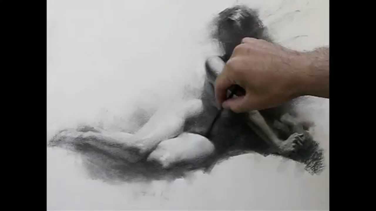 1280x720 female figure drawing demo - Drawing Demo