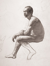 200x260 Figure Drawing, Drawing The Figure, How To Draw A Man - Drawing Demo