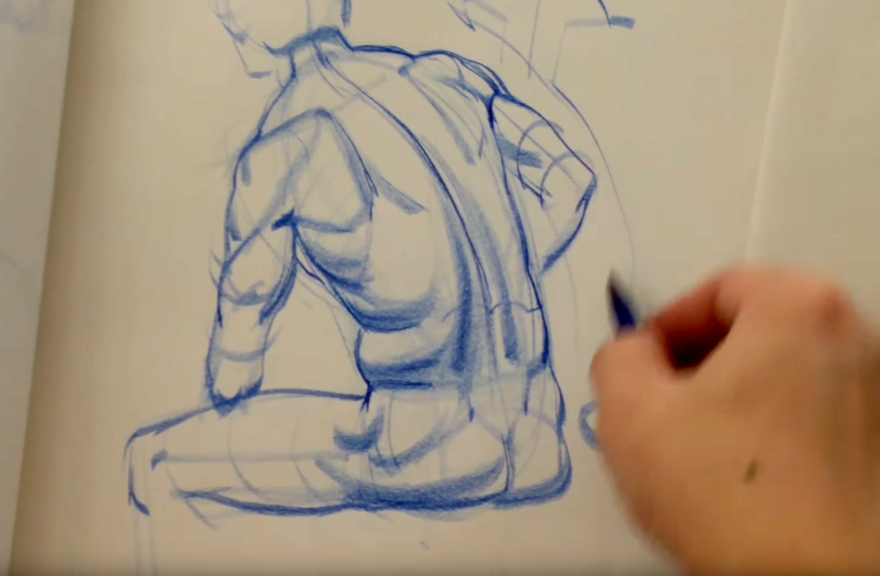 1251x819 live drawing demo thekirkshop - Drawing Demo