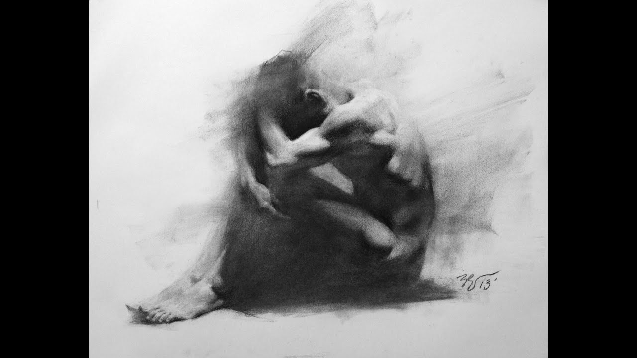 1280x720 male figure drawing demo - Drawing Demo