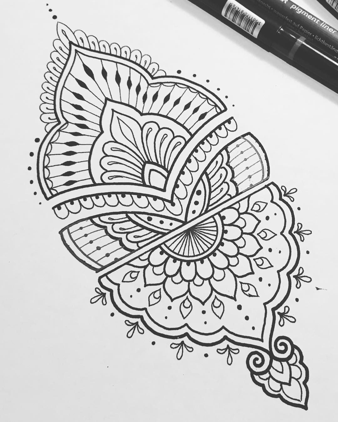 1080x1349 maybe a new tattoo mandala - Drawing Designs
