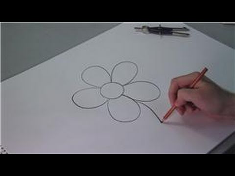 480x360 Drawing Lessons How To Draw Simple Flowers For Kids - Drawing Designs For Kids