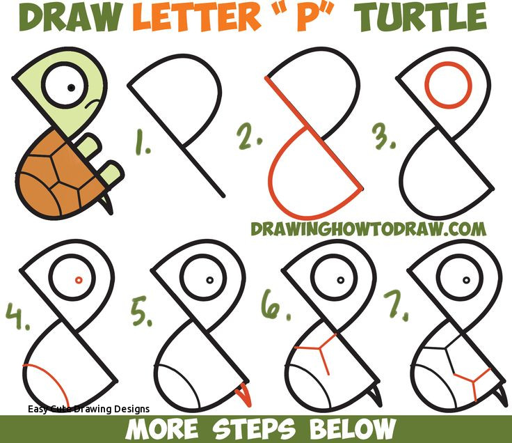 736x636 Easy Cute Drawing Designs - Drawing Designs For Kids