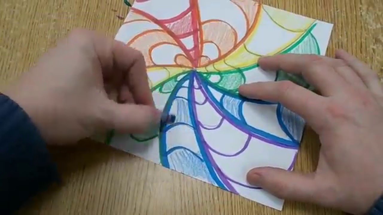 1280x720 Easy Op Art Design For Kids - Drawing Designs For Kids
