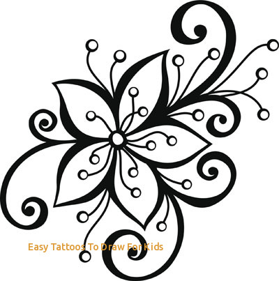 400x403 Easy Tattoos To Draw For Kids Black And White Tattoo Designs - Drawing Designs For Kids