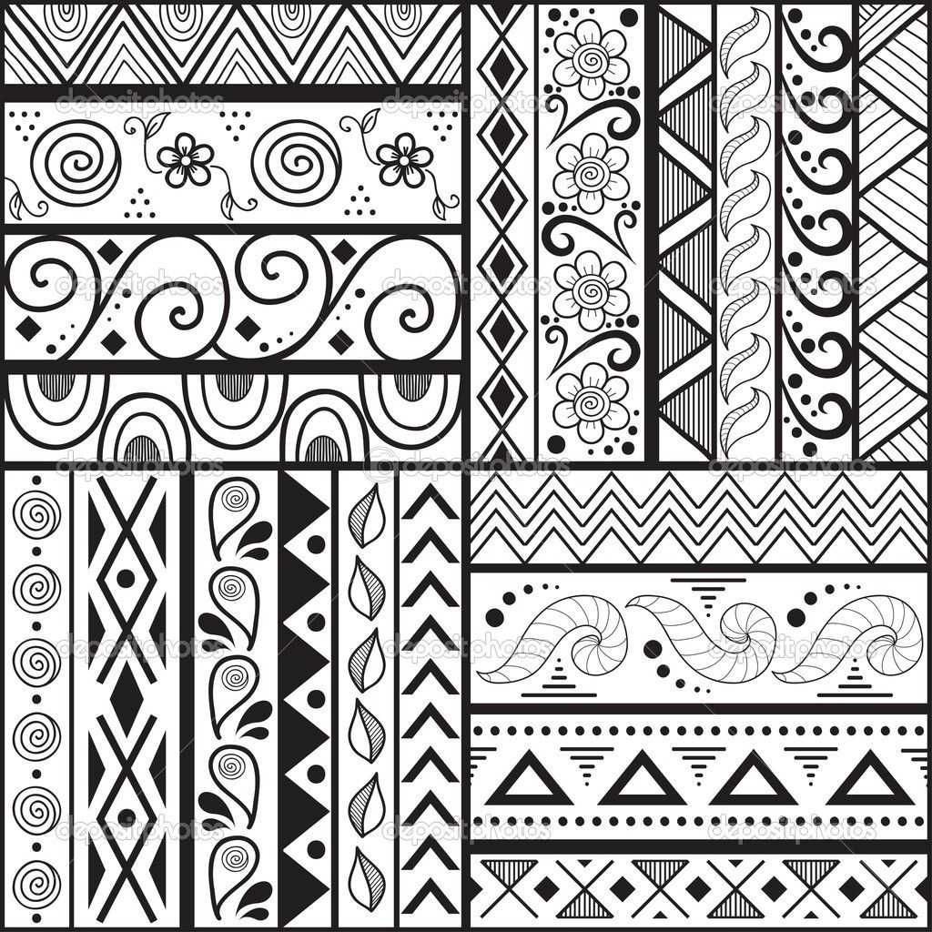 1024x1024 Easy Art Patterns To Draw For Kids Q Pattern Zenborders - Drawing Designs For Kids